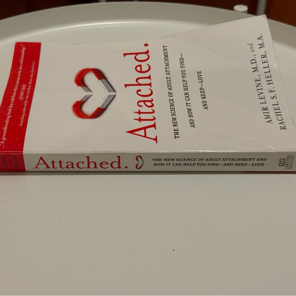 Attached Book by Amir Levine and Rachel S. F. Heller